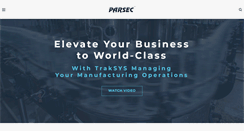 Desktop Screenshot of parsec-corp.com